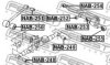 NISSA 55046VE020 Control Arm-/Trailing Arm Bush